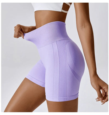 Women Shorts Jogging Fitness High Waist Push Up