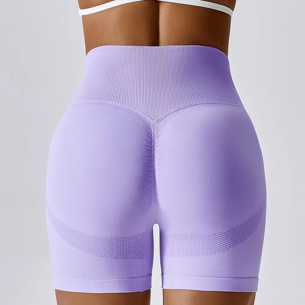 Women Shorts Jogging Fitness High Waist Push Up